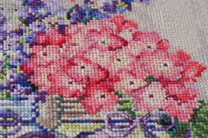 Counted Cross stitch kit "Tender Romance" DIY by Abris Art