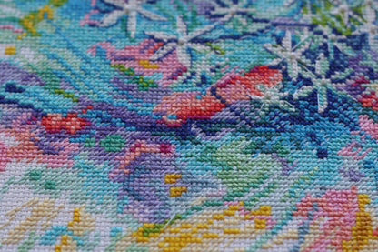 Counted Cross stitch kit "Cherished desire" DIY by Abris Art