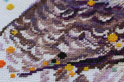 Counted Cross stitch kit "Owl" DIY by Abris Art