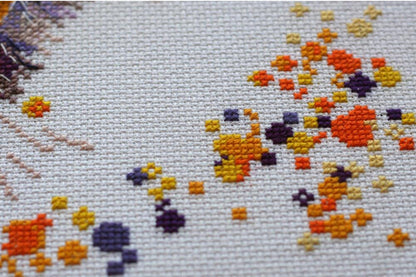 Counted Cross stitch kit "Owl" DIY by Abris Art