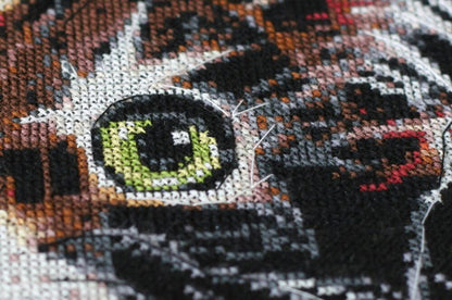 Counted Cross stitch kit "Cat" DIY by Abris Art