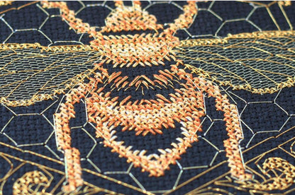 Counted Cross stitch kit "Gold Bee" DIY by Abris Art
