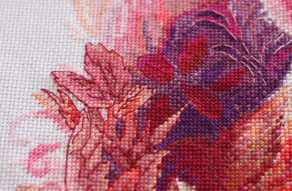 Counted Cross stitch kit "Little Lioness" DIY by Abris Art
