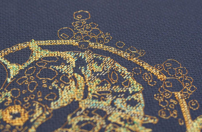 Counted Cross stitch kit "Seahorse" DIY by Abris Art