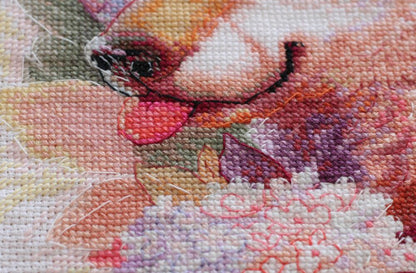 Counted Cross stitch kit "Dog" DIY by Abris Art