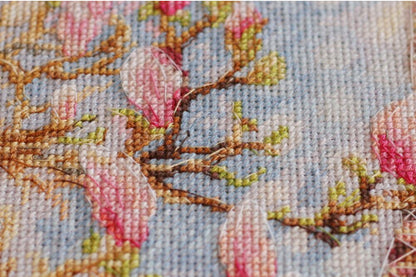 Counted Cross stitch kit "Morning in Paris" DIY by Abris Art
