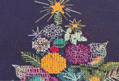 Counted Cross stitch kit "Christmas tree" DIY by Abris Art