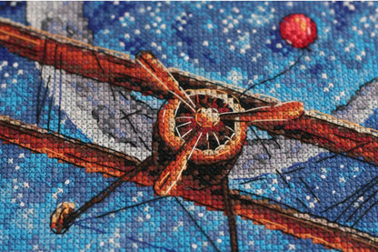 Counted Cross stitch kit "Above the clouds" DIY by Abris Art