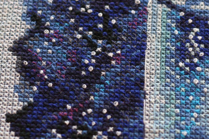 Counted Cross stitch kit "Moon for lovers" DIY by Abris Art