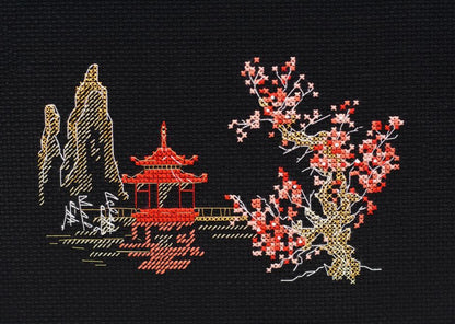 Counted Cross stitch kit Japan DIY Abris Art