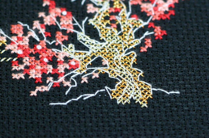 Counted Cross stitch kit "Japan" DIY by Abris Art
