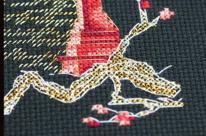 Counted Cross stitch kit "Japan" DIY by Abris Art