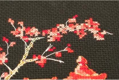 Counted Cross stitch kit "Japan" DIY by Abris Art