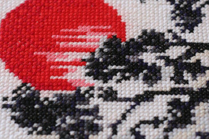 Counted Cross stitch kit "In Sunset Rays" DIY by Abris Art
