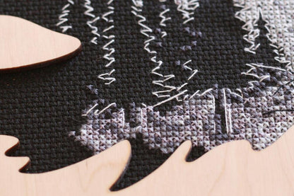 Counted Cross stitch kit "In the Mountains" DIY by Abris Art
