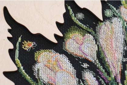 Counted Cross stitch kit "Little Secret" DIY by Abris Art