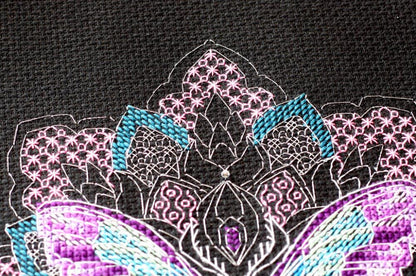 Counted Cross stitch kit "Butterfly" DIY by Abris Art
