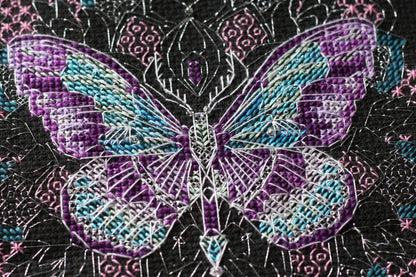 Counted Cross stitch kit "Butterfly" DIY by Abris Art