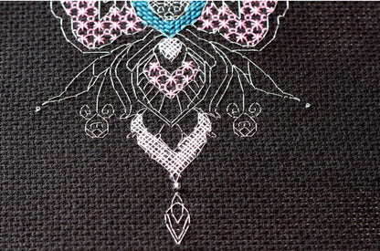 Counted Cross stitch kit "Butterfly" DIY by Abris Art