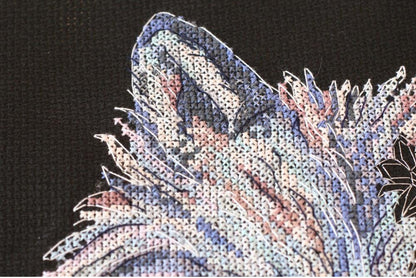 Counted Cross stitch kit "Wolf" DIY by Abris Art