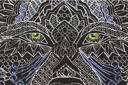 Embroidery kit "Silver wolf" DIY by Abris Art