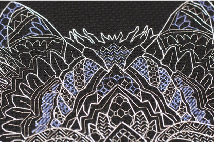 Embroidery kit "Silver wolf" DIY by Abris Art