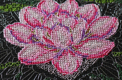 Counted Cross stitch kit "Lotus" DIY by Abris Art