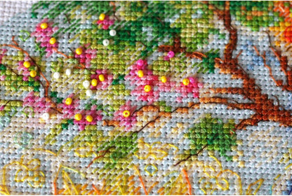 Counted Cross stitch kit "First Star" DIY by Abris Art