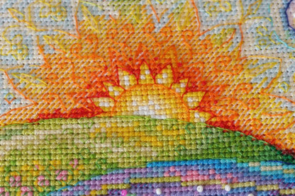 Counted Cross stitch kit "First Star" DIY by Abris Art