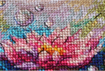 Counted Cross stitch kit "Colorful Wonder" DIY by Abris Art