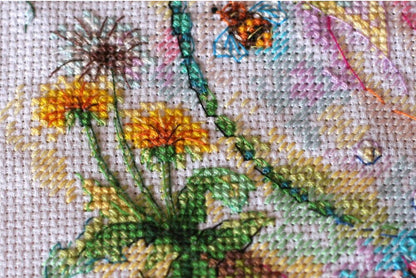 Counted Cross stitch kit "Colorful Wonder" DIY by Abris Art