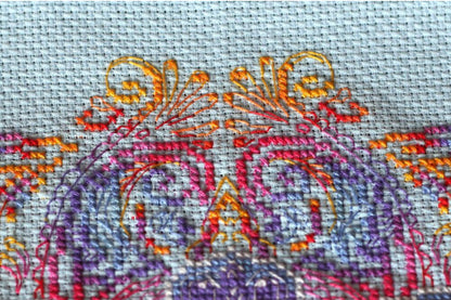 Counted Cross stitch kit "Dragonfly" DIY by Abris Art