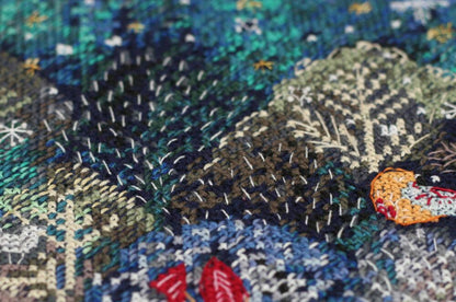 Counted Cross stitch kit "In the winter forest" DIY by Abris Art