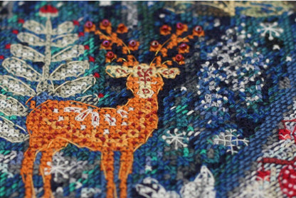 Counted Cross stitch kit "In the winter forest" DIY by Abris Art