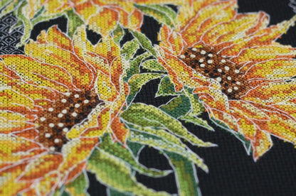 Counted Cross stitch kit "Sunflowers" DIY by Abris Art