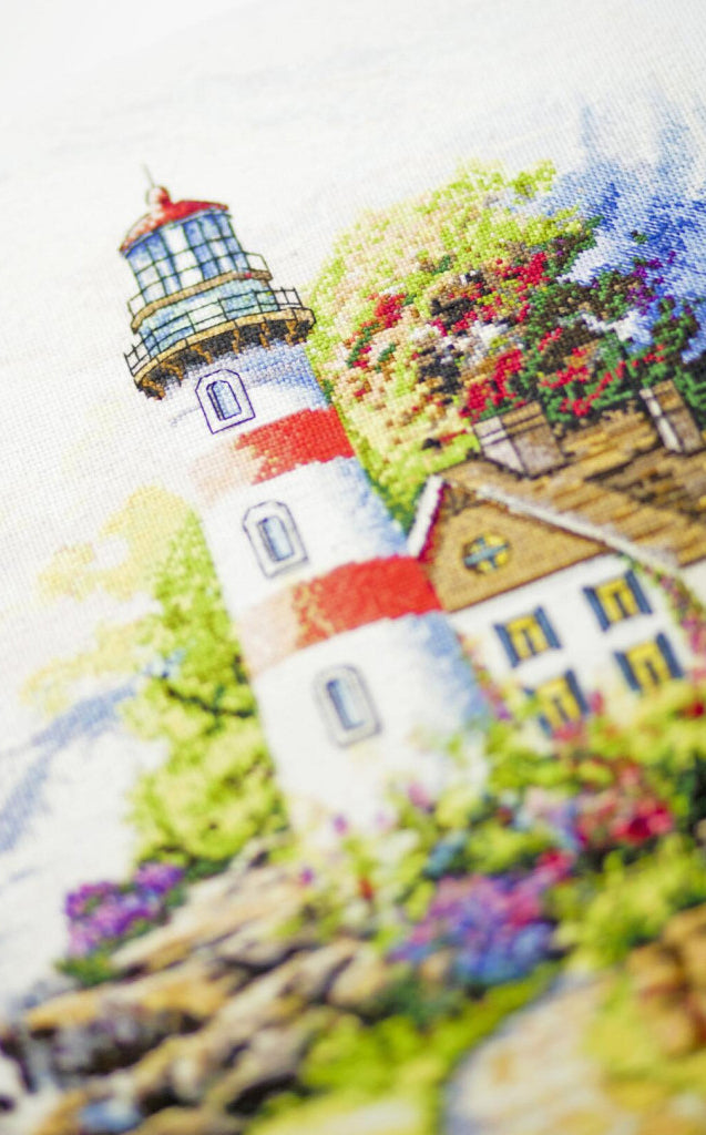 Counted Cross Stitch Kit "Bay of Hope" DIY by Abris Art