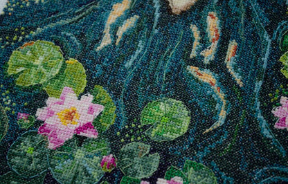 Counted Cross Stitch Kit "One in a Canoe" DIY by Abris Art