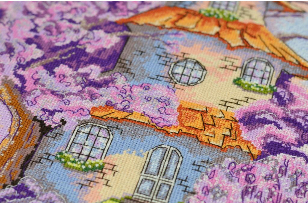 Counted Cross Stitch Kit Fairy house DIY Abris Art