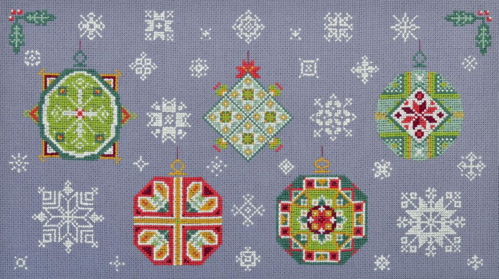 Counted Cross Stitch Kit Christmas mood DIY Abris Art