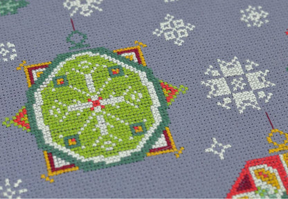 Counted Cross Stitch Kit "Christmas mood" DIY by Abris Art