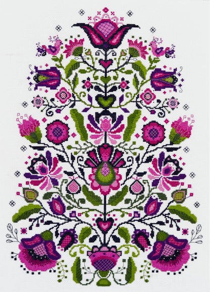 Counted Cross Stitch Kit Tree of Life DIY Abris Art