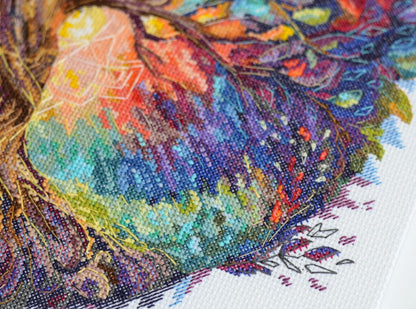 Counted Cross Stitch Kit "Center of the Universe" DIY by Abris Art