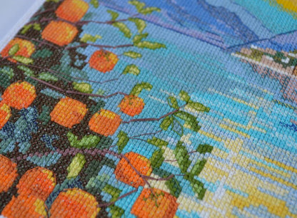 Counted Cross Stitch Kit "Sun of Sicily" DIY by Abris Art