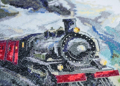 Counted Cross Stitch Kit "Orient Express" DIY by Abris Art