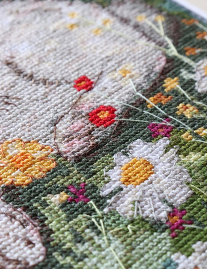 Counted Cross Stitch Kit "Bunny" DIY by Abris Art