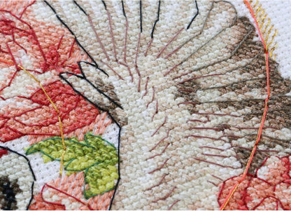 Counted Cross Stitch Kit "On Wings to a Dream" DIY by Abris Art