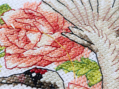 Counted Cross Stitch Kit "On Wings to a Dream" DIY by Abris Art