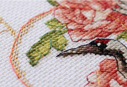 Counted Cross Stitch Kit "On Wings to a Dream" DIY by Abris Art