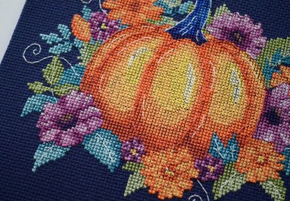Counted Cross Stitch Kit "Colors of Autumn" DIY by Abris Art