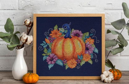 Counted Cross Stitch Kit "Colors of Autumn" DIY by Abris Art